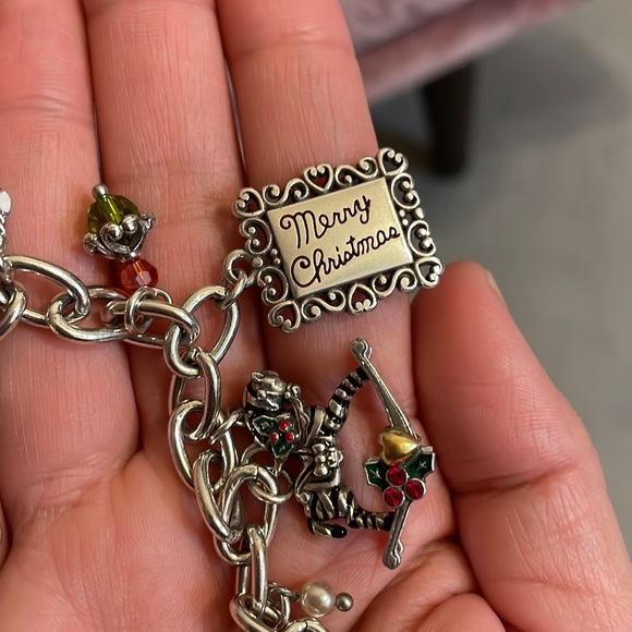 Brighton Yuletide Collection Holiday Christmas Charm Bracelet - Picture 9 of 14